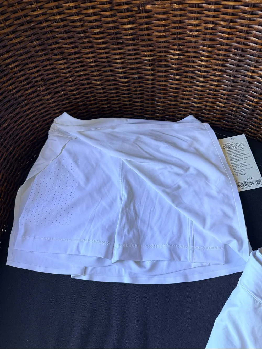 Women’s White Lululemon Skirts with built in shorts